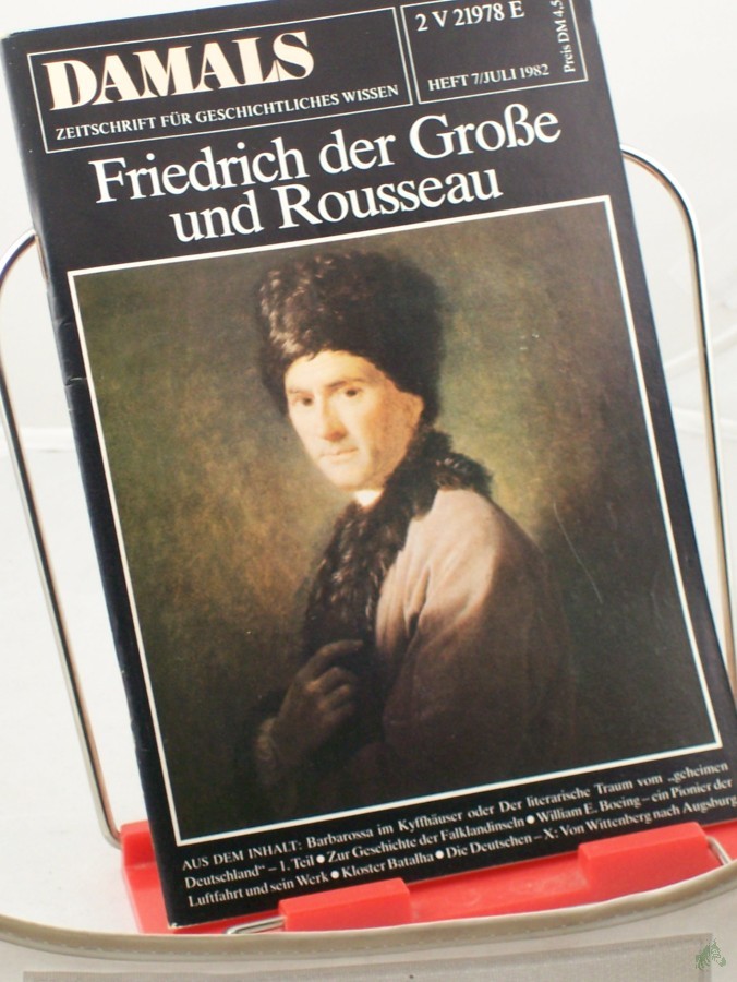 Artikelbild 1 des Artikels “7/1982, Friedrich der Große und Rousseau “