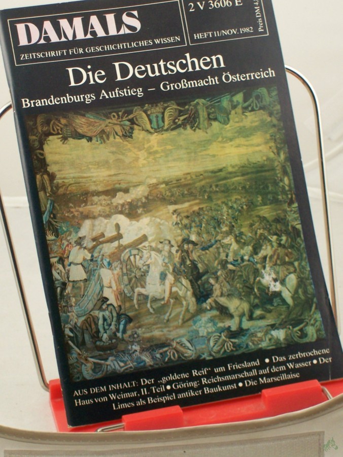 Artikelbild 1 des Artikels “11/1982, Die Deutschen “