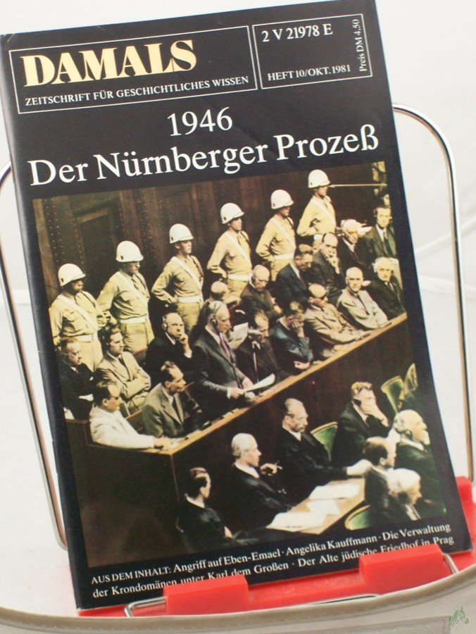 Artikelbild 1 des Artikels “10/1981, Der Nürnberger Prozeß “