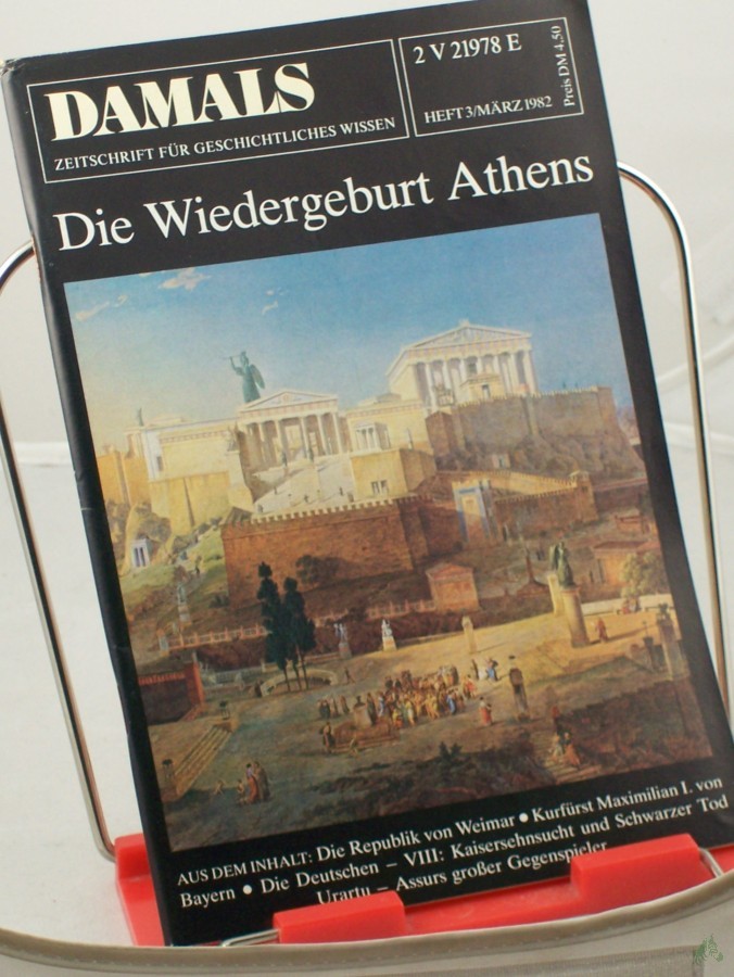 Artikelbild 1 des Artikels “3/1982, Die Wiedergeburt Athens “
