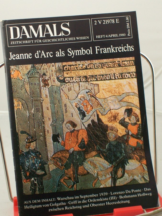 Artikelbild 1 des Artikels “4/1980, Jeanne d Arc als Symbol Frankreichs “