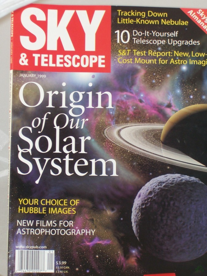 Artikelbild 1 des Artikels “1/1999, Origin of our Solar System “