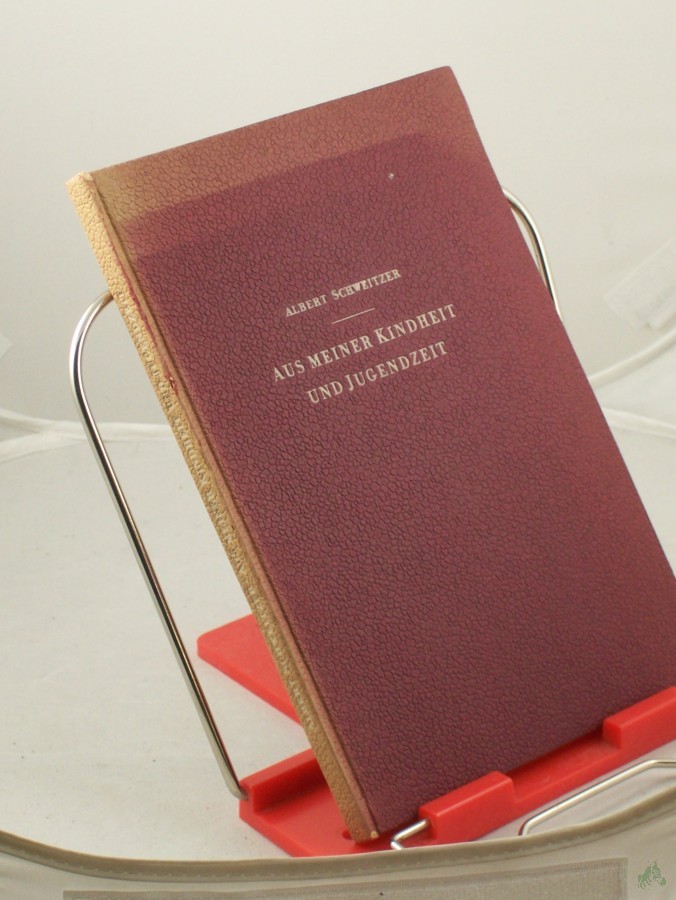 Artikelbild 1 des Artikels “Aus meiner Kindheit und Jugendzeit / Albert Schweitzer “