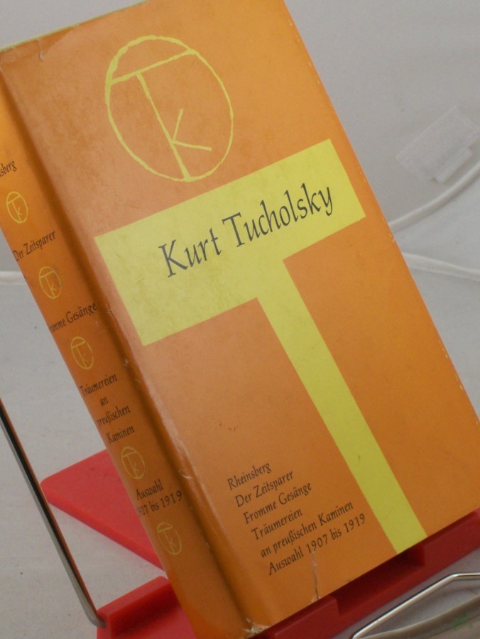 Artikelbild 1 des Artikels “Band. 1. Rheinsberg , Der Zeitsparer, Enth. ausserdem: Fromme Gesänge. Träumereien an preussischen Kaminen. Auswahl 1907 bis 1919 “