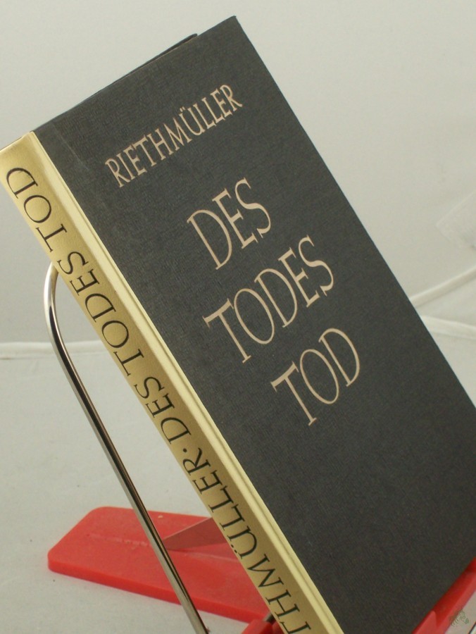 Artikelbild 1 des Artikels “Des Todes Tod : Ein Bibelstudium über die Leidensgeschichte Jesu / Otto Riethmüller. Bearb. von Dalmer “