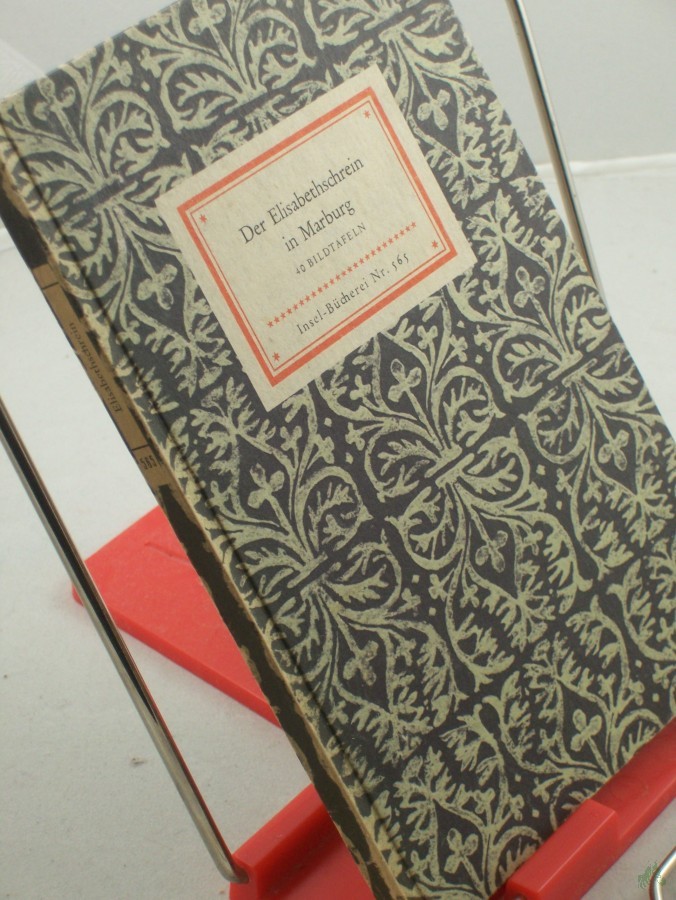 Product image 1 of the product “Der Elisabethschrein in Marburg / 40 Bildtaf. Mit 1 Geleitwort von Erika Dinkler ”