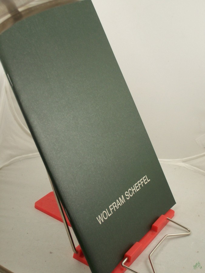 Artikelbild 1 des Artikels “Wolfram Scheffel, Austellungskatalog, Barkenhoff Stipendium 1994/1995 “