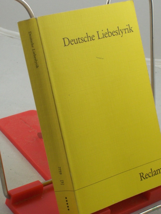 Product image 1 of the product “Deutsche Liebeslyrik / hrsg. von Hans Wagener ”