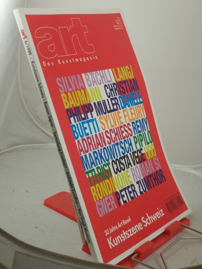 Artikelbild 1 des Artikels “6/1999, Kunstszene Schweiz “