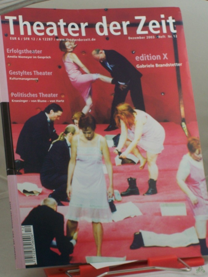 Artikelbild 1 des Artikels “12/2003, Erfolgstheater “