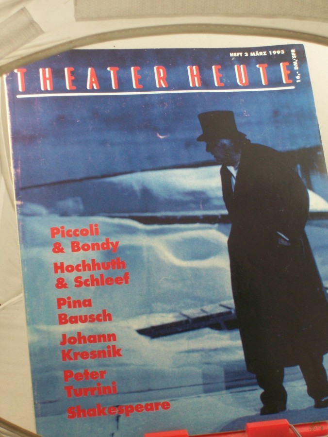 Artikelbild 1 des Artikels “Heft 3/1993, Piccoli und Bondy “