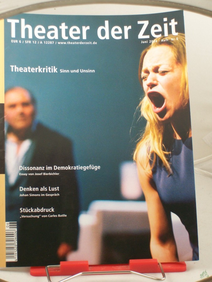 Product image 1 of the product “Heft 06/2004 Theaterkritik Sinn und Unsinn ”