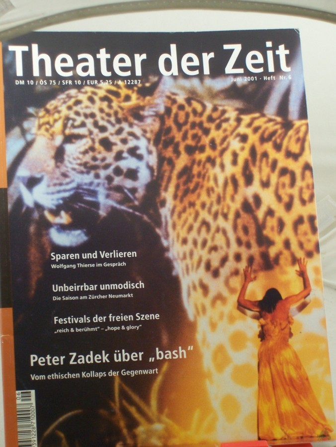 Product image 1 of the product “Heft 06/2001 Peter Zadek über 