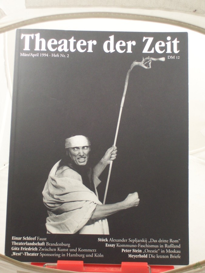 Product image 1 of the product “Heft 03/1994 Theaterlandschaft Brandenburg ”