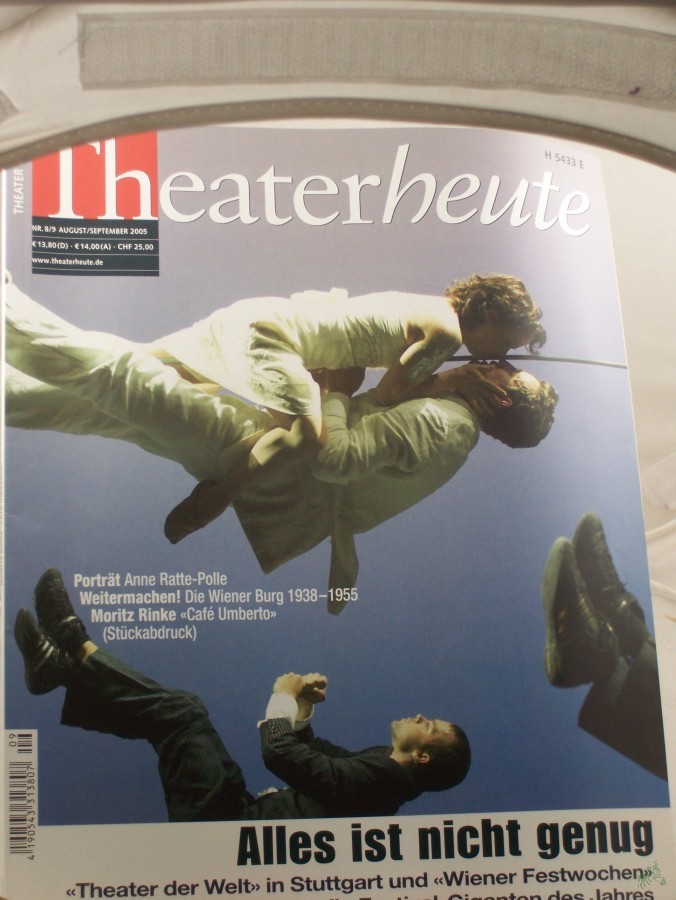Artikelbild 1 des Artikels “8/9 2005, Alles ist nicht genug “