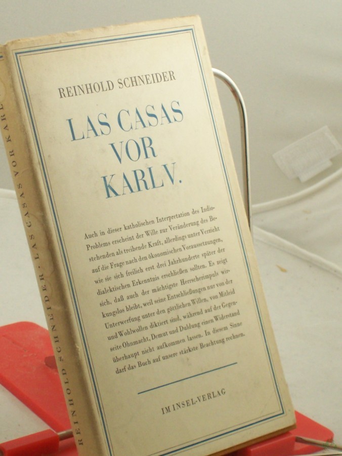 Artikelbild 1 des Artikels “Las Casas vor Karl V : Scenen aus d. Konquistadorenzeit / Reinhold Schneider “