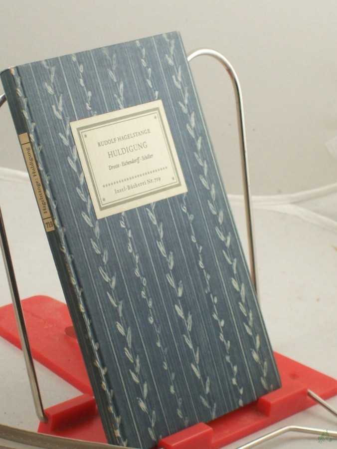 Artikelbild 1 des Artikels “Huldigung : Droste, Eichendorff, Schiller / Rudolf Hagelstange “