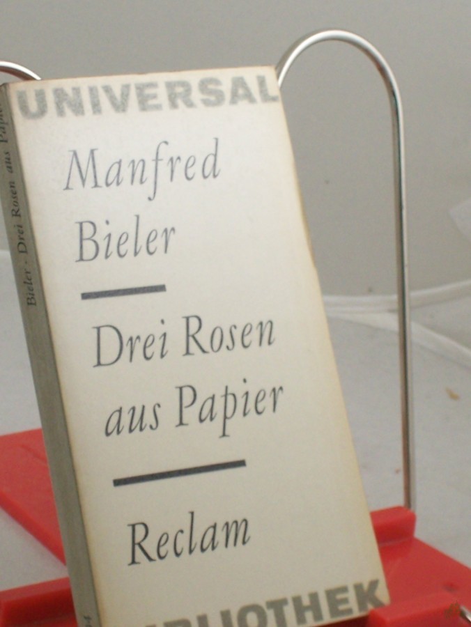 Product image 1 of the product “Drei Rosen aus Papier : Hörspiele / Manfred Bieler ”
