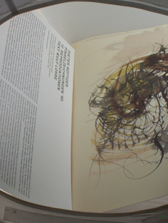 Product image 1 of the product “Röttger, Dieter Pinselzeichnungen '85. 12 Reproduktionen. Text Wulf Lohse ”