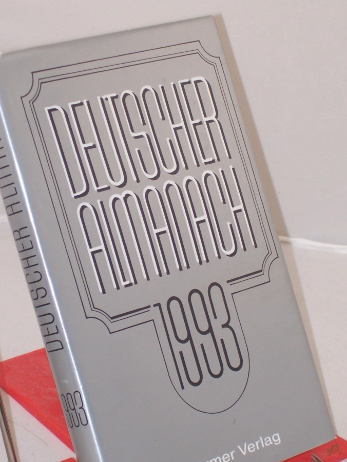 Artikelbild 1 des Artikels “Deutscher Almanach 1993 “