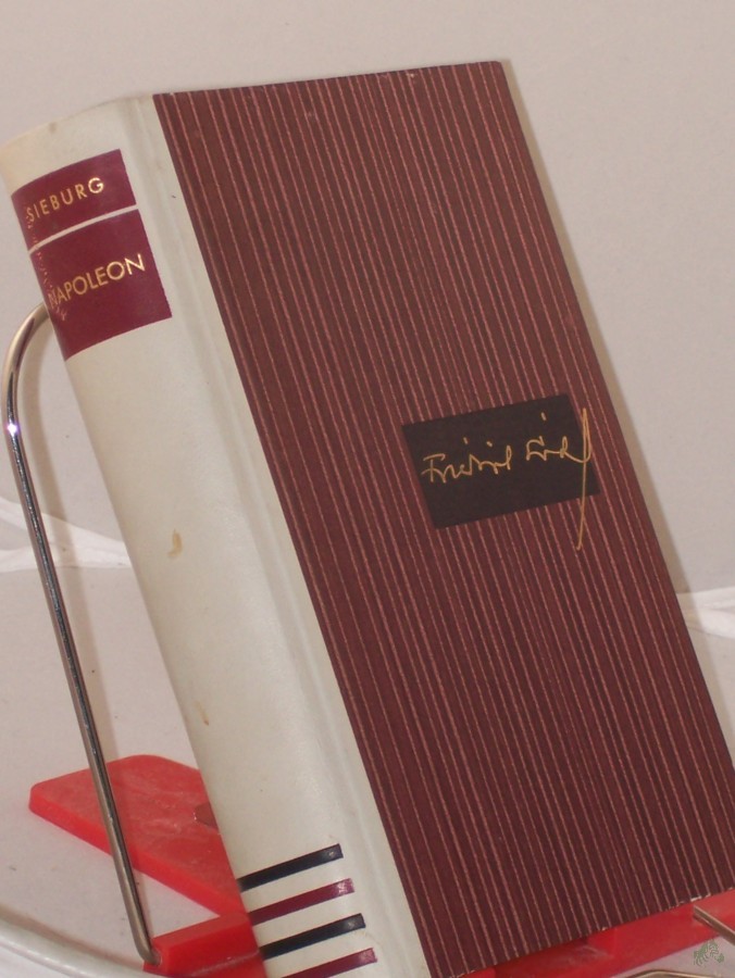 Artikelbild 1 des Artikels “Napoleon : Die 100 Tage / Friedrich Sieburg. Mit Vignetten im Text nach Zeichn. d. Horace Vernet “