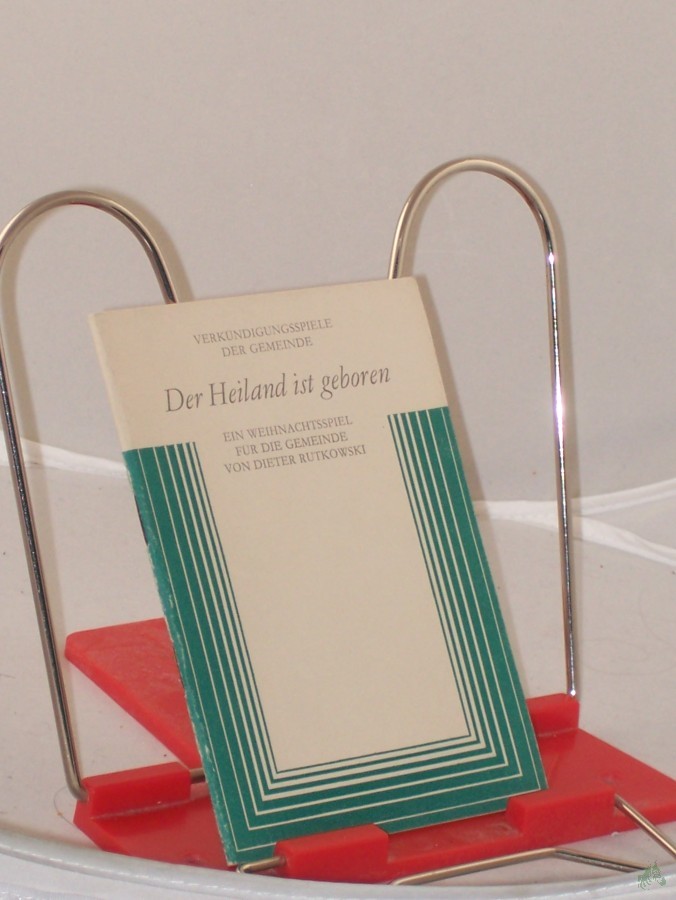 Product image 1 of the product “Der Heiland ist geboren : e. Weihnachtsspiel für d. Gemeinde / von Dieter Rutkowski ”