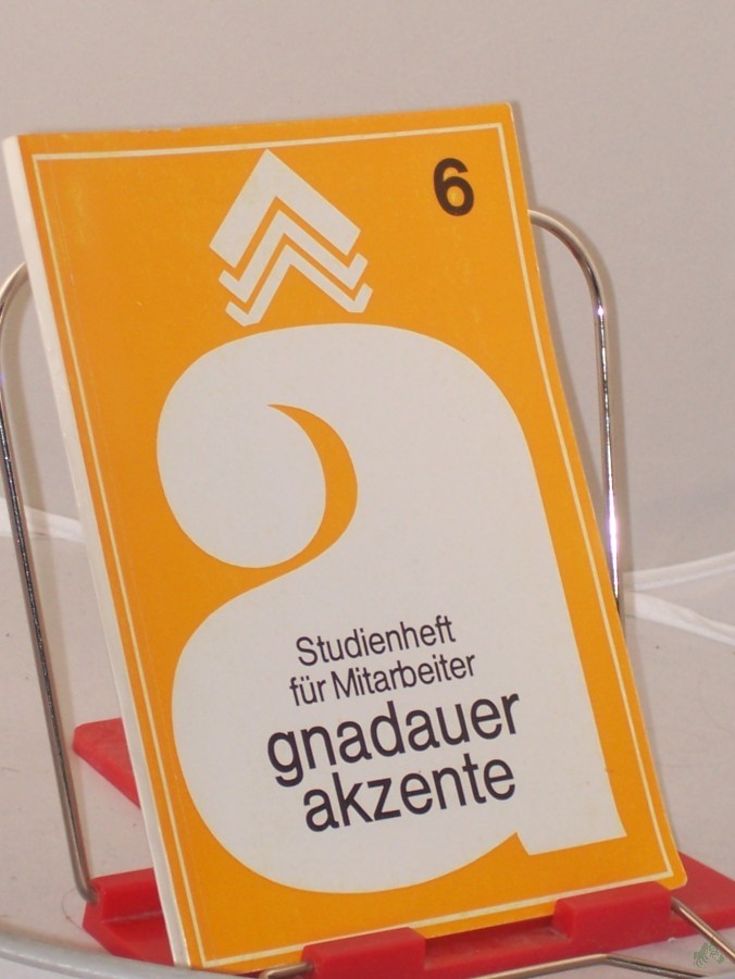 Artikelbild 1 des Artikels “Heft 6 Evangelisation “