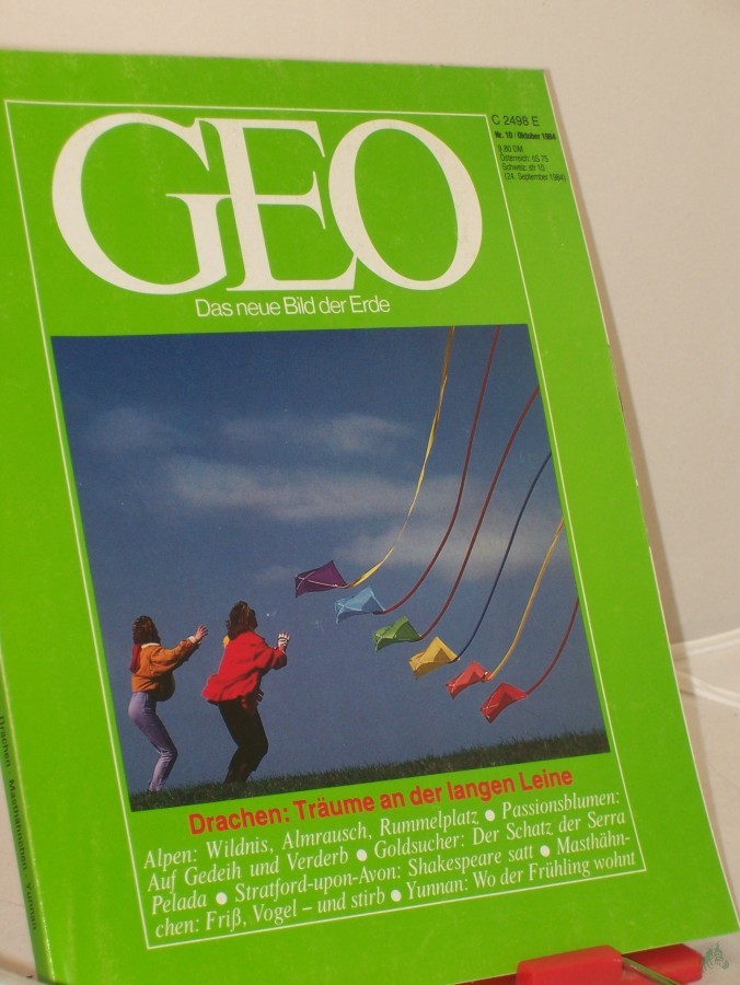 Artikelbild 1 des Artikels “10/1984, Drachen Träume an der langen Leine “