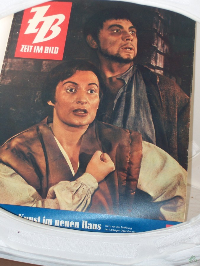 Artikelbild 1 des Artikels “40/1960, Alte Kunst im neuen Haus kurz vor der Eröffnung der Leipziger Oper “