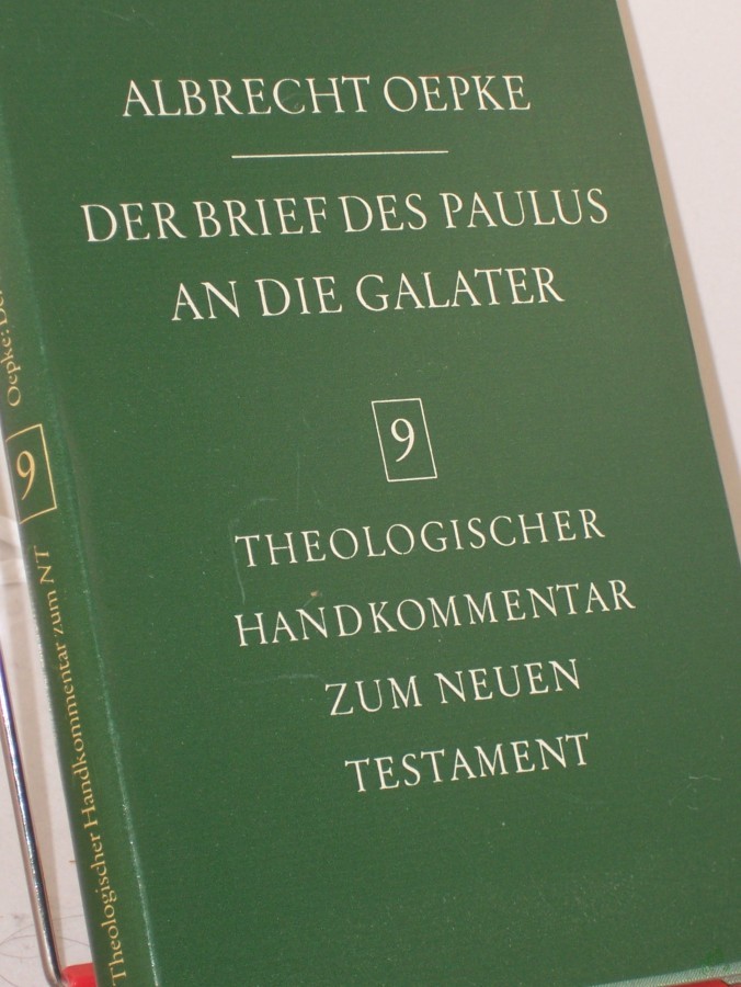 Artikelbild 1 des Artikels “Der Brief des Paulus an die Galater / Albrecht Oepke “