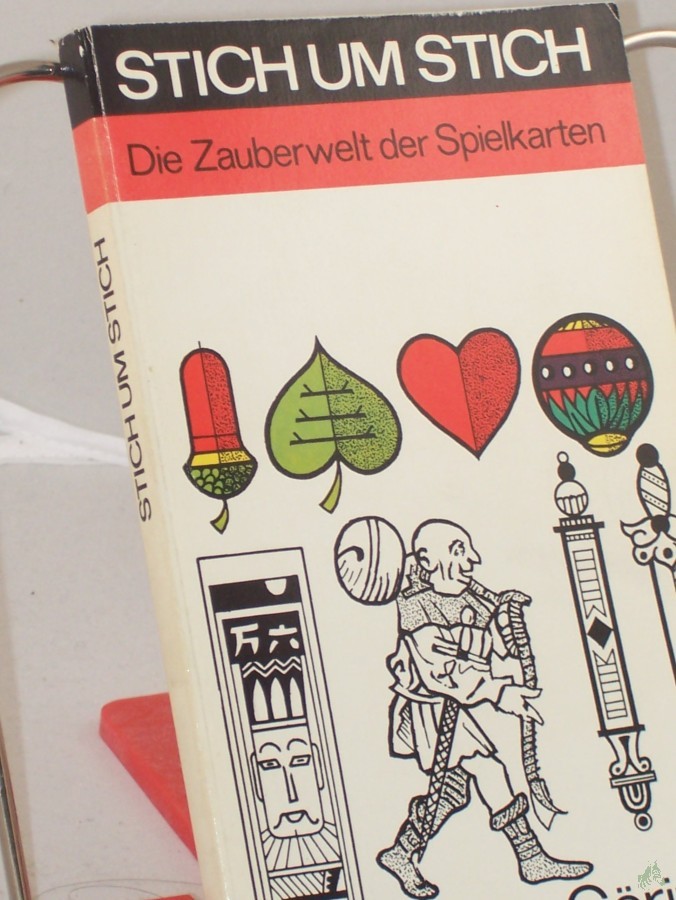 Artikelbild 1 des Artikels “Stich um Stich : d. Zauberwelt d. Spielkarten / Jürgen Göring. Illustrationen: Marita Behring ; Wolfgang Schwarzkopf “