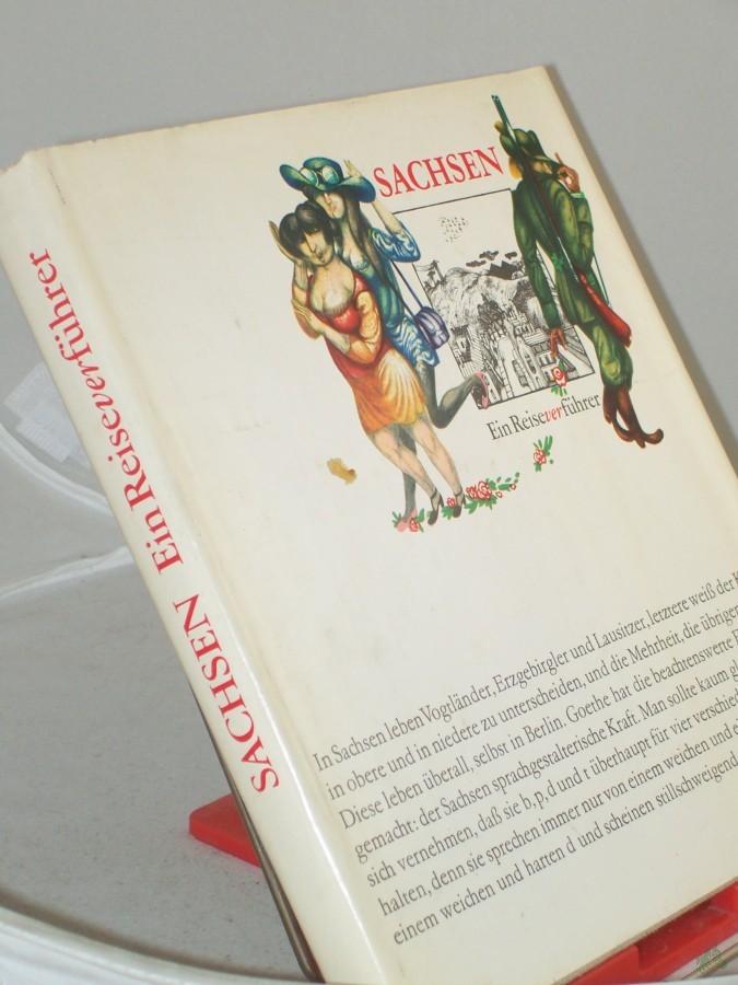 Artikelbild 1 des Artikels “Sachsen : e. Reiseverführer / Klaus Walther... Holzstiche von Karl-Georg Hirsch. Fotos von Helga Klemm “
