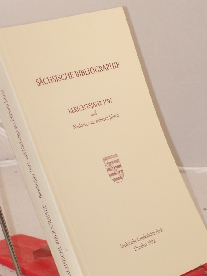 Artikelbild 1 des Artikels “Berichtsjahre 1991 und Nachträge aus früheren Jahren “