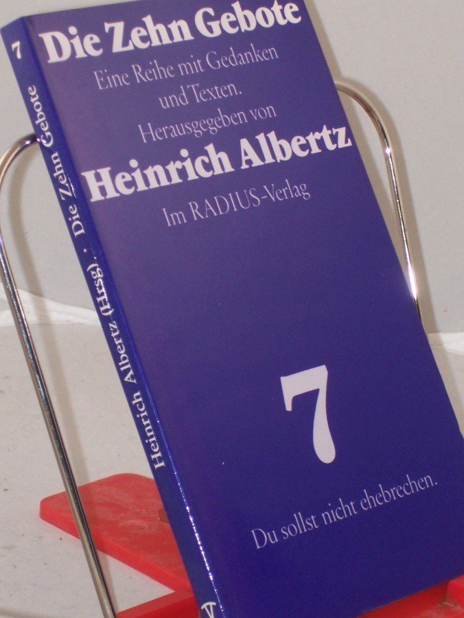 Product image 1 of the product “Du sollst nicht ehebrechen / Heinrich Albertz Hrsg. ”
