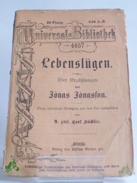 Artikelbild 1 des Artikels “Lebenslügen, Jonas Jonason, “