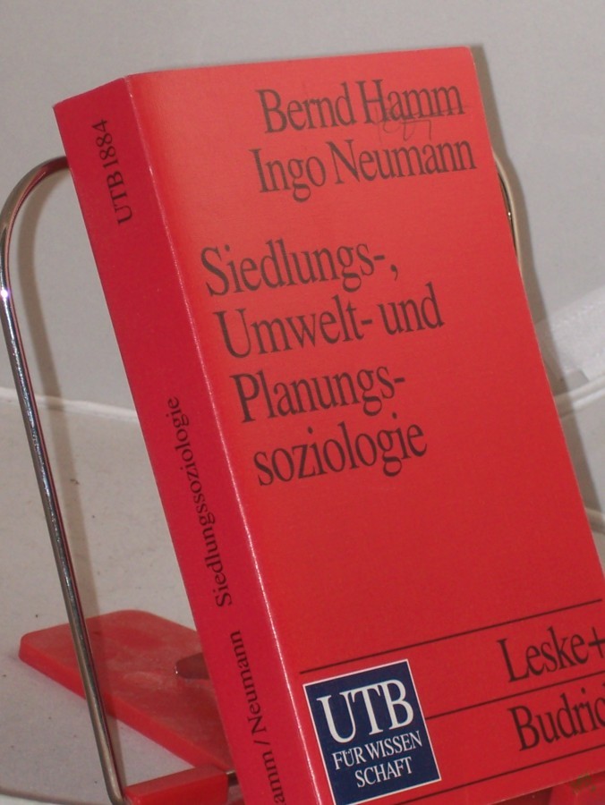Artikelbild 1 des Artikels “Hamm, Bernd: Siedlungs-, Umwelt- und Planungssoziologie. -Band. 2 “