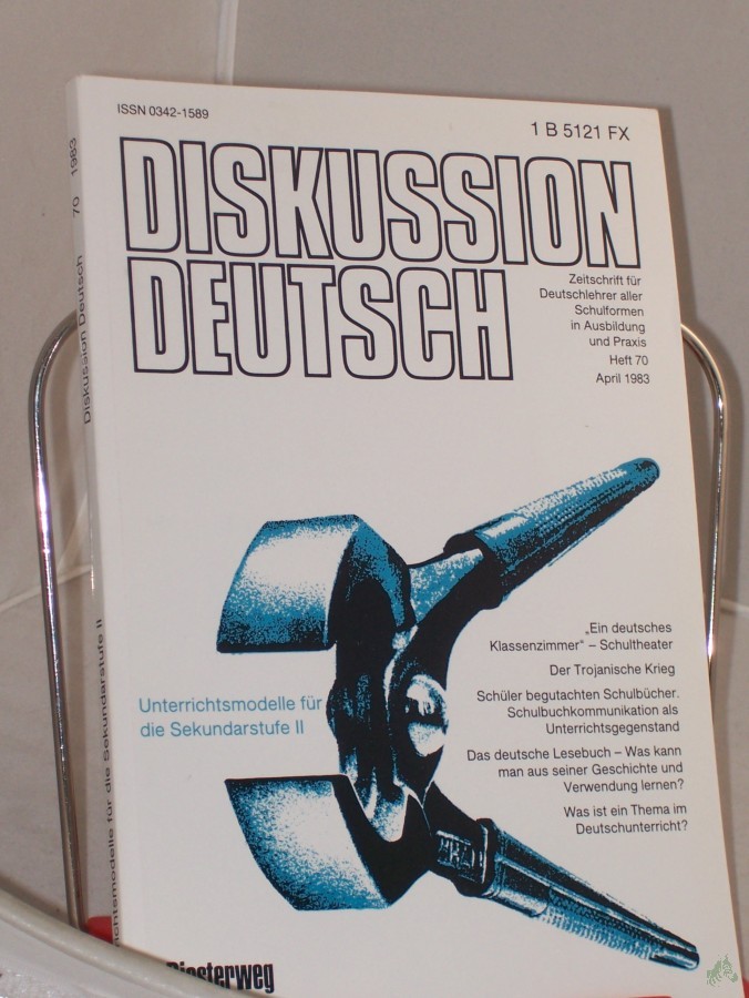 Artikelbild 1 des Artikels “4/1983, Unterrichtsmodelle für die Sekundarstufe II “