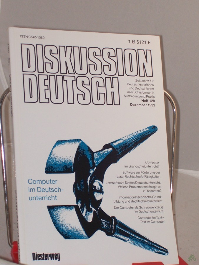 Artikelbild 1 des Artikels “12/1992, Computer im Deutschunterricht “
