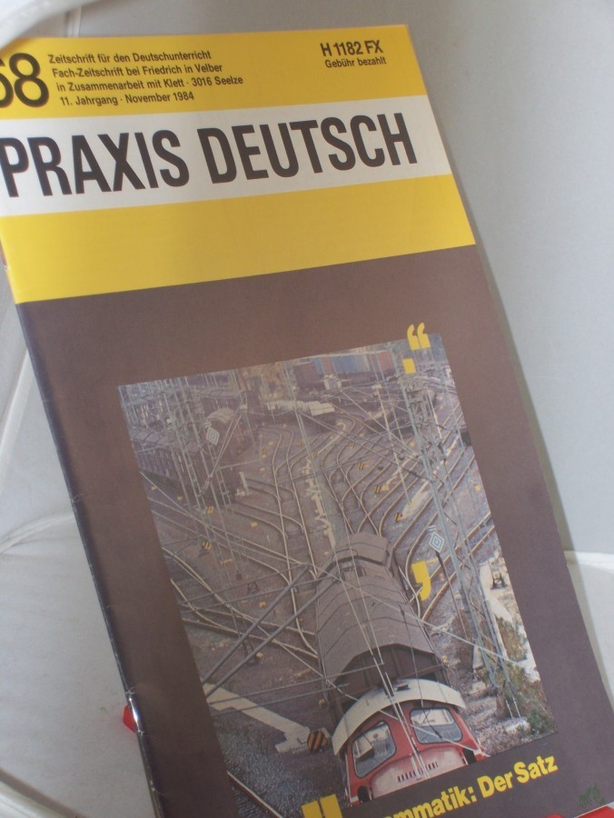 Artikelbild 1 des Artikels “11/1984, Grammatik: Der Satz “