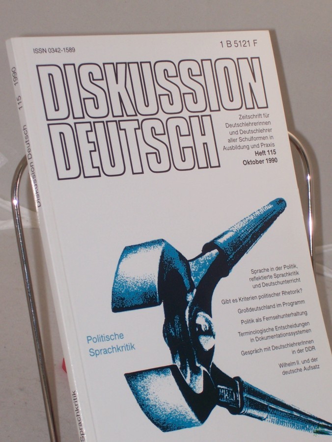 Product image 1 of the product “10/1990, Politische Sprachkritik ”