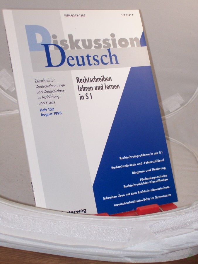 Artikelbild 1 des Artikels “8/1993, Rechtschreiben lehren und lernen in S I “