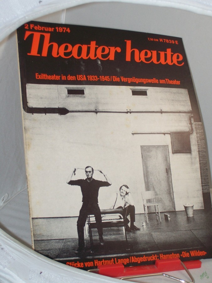Artikelbild 1 des Artikels “2/1974 Exiltheater in den USA “