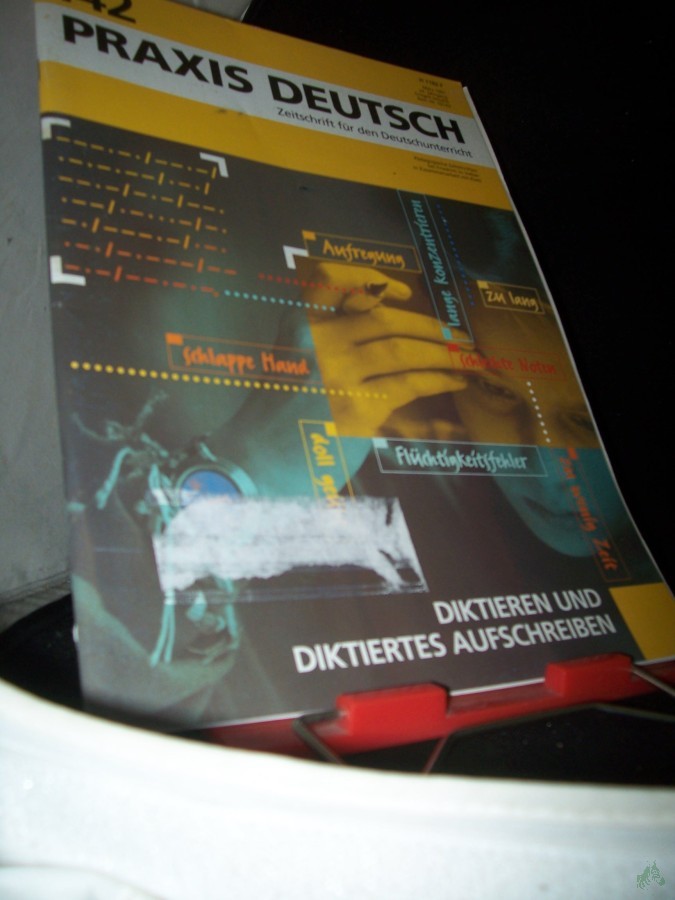 Artikelbild 1 des Artikels “3/1997, Diktieren und diktiertes Aufschreiben “