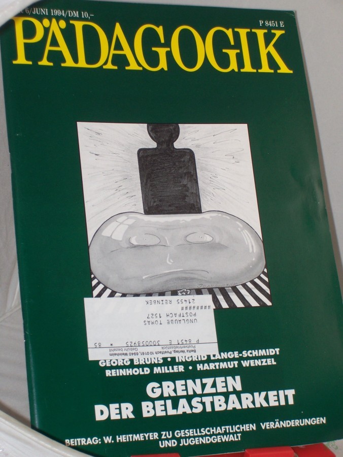 Artikelbild 1 des Artikels “6/1994, Grenzen der Belasbarkeit “