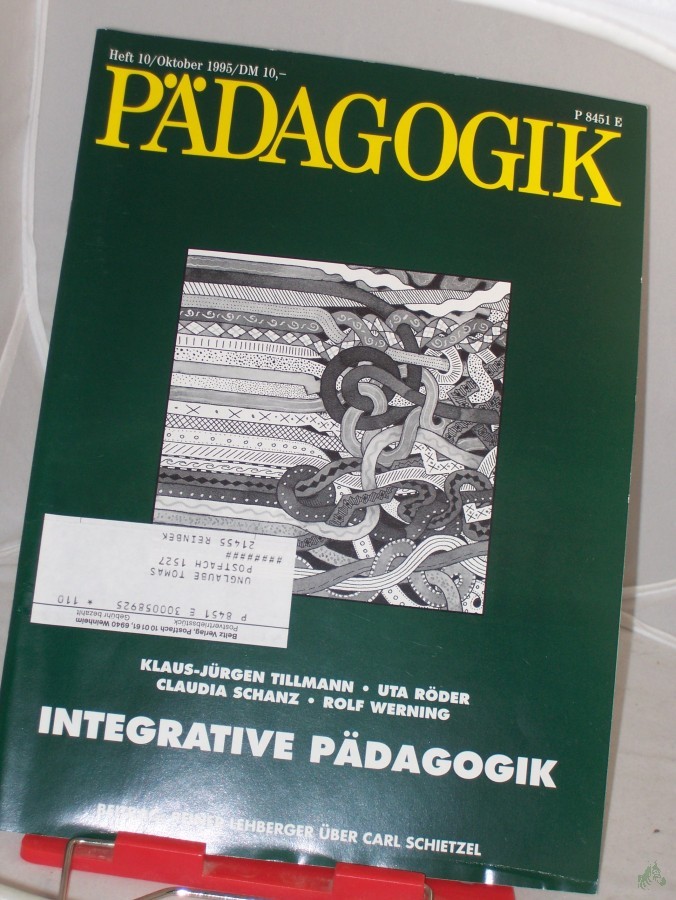 Artikelbild 1 des Artikels “10/1995, Integrative Pädagogik “