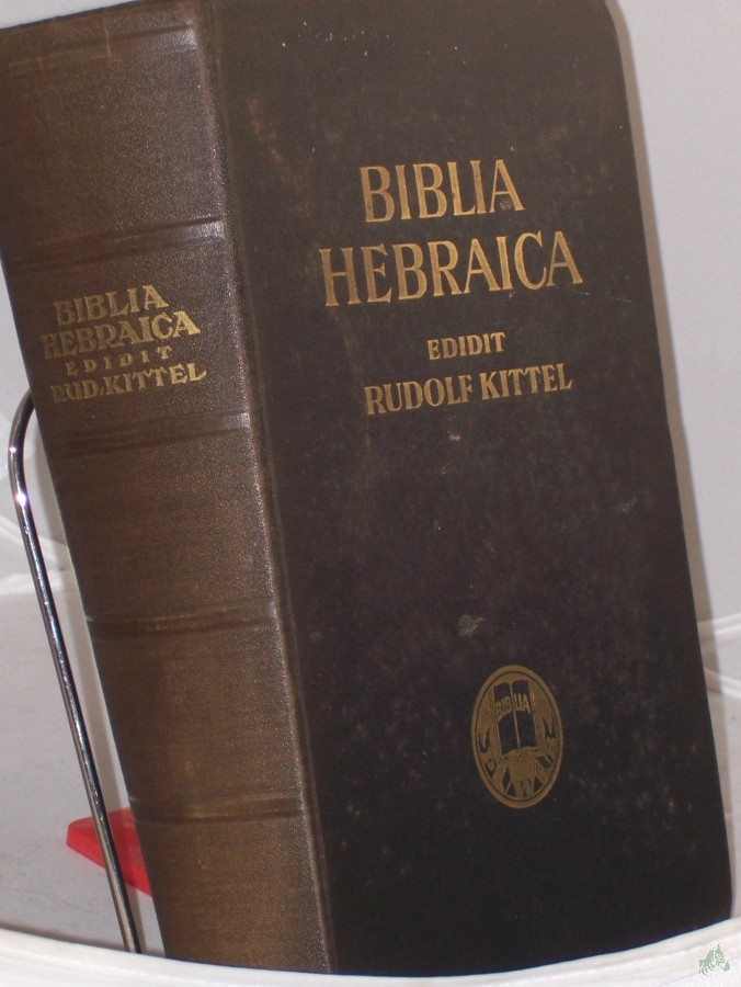 Artikelbild 1 des Artikels “Biblia Hebraica. Adjuvantibus W. Baumgartner, G. Beer, J. Begrich, J.A. Bewer, F. Buhl, J. Hempel, F. Horst, M. Noth, O. Procksch, G. Quell, T.H. Robinson, W. Rudolph, H.H. Schaeder. Textum Masoreticum curavit P. Kahle. Editionem tertiam de “