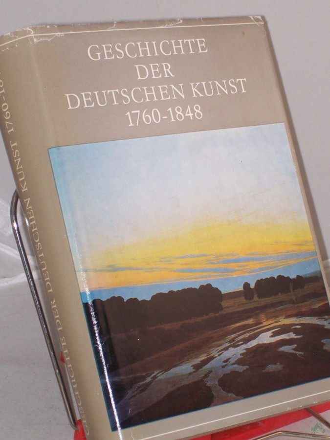 Product image 1 of the product “Geschichte der deutschen Kunst 1760 - 1848 ”