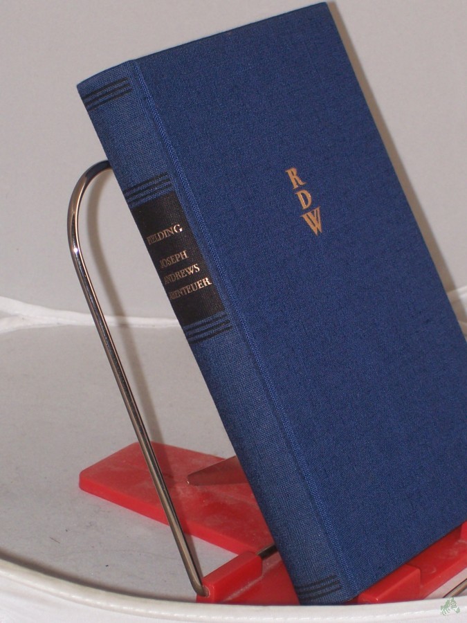 Artikelbild 1 des Artikels “Joseph Andrews Abenteuer / Henry Fielding. Aus d. Engl. übertr. von Rudolf Schaller “