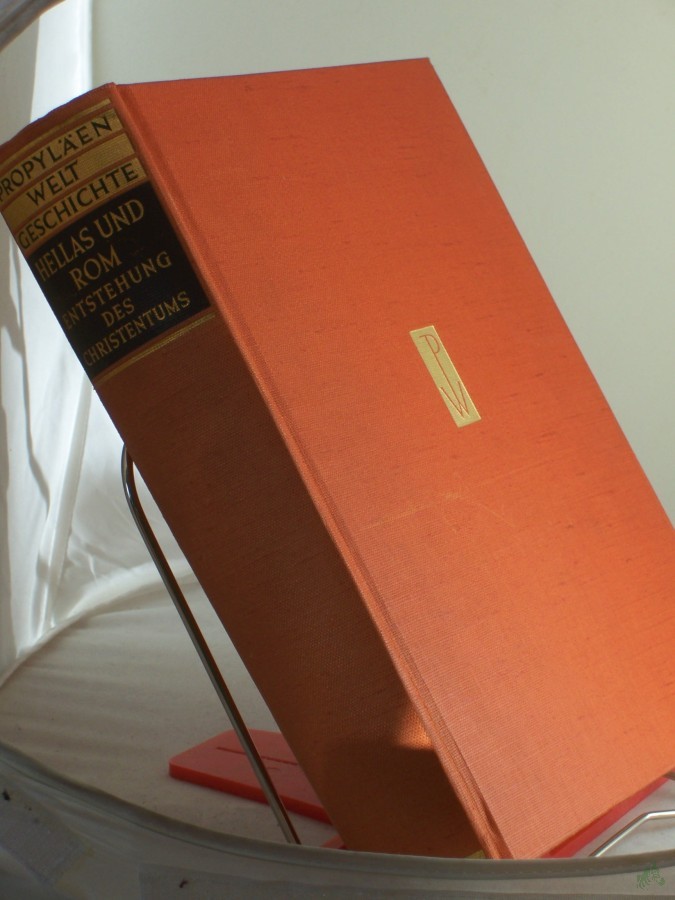 Artikelbild 1 des Artikels “Hellas und Rom : Die Entstehung des Christentums / Bearb. von Walter Goetz u. a. “