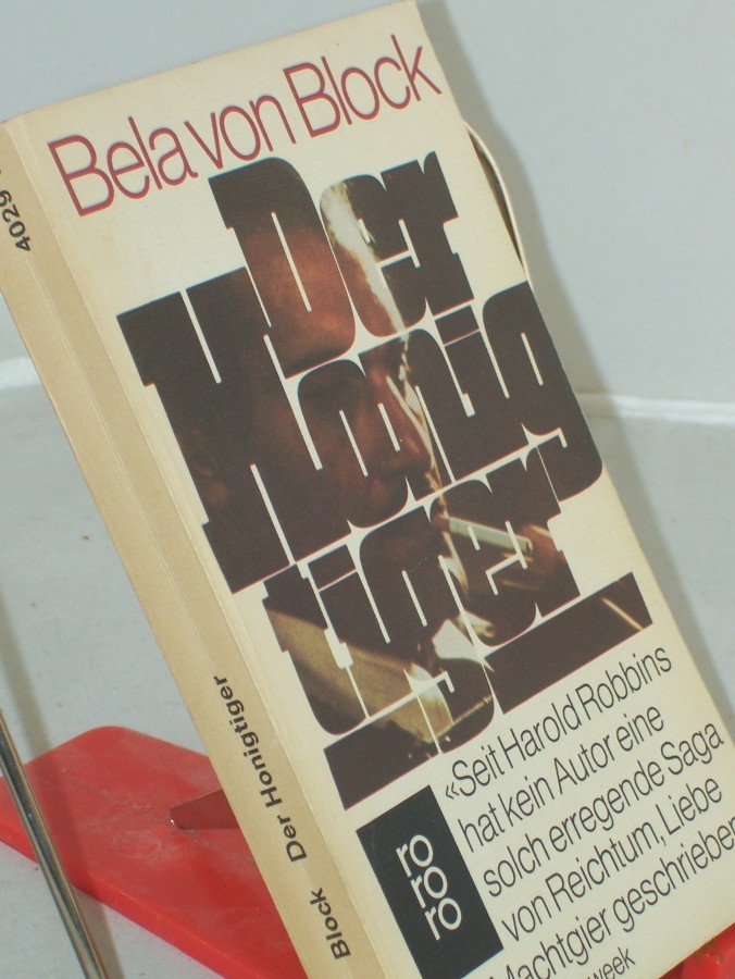 Artikelbild 1 des Artikels “Der Honigtiger / Bela von Block. Einzig berecht. Übertr. aus d. Amerikan. von Thomas Schlück “